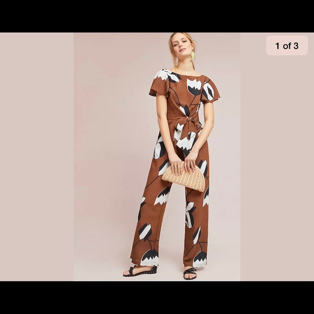 Anthropologie jumpsuit
